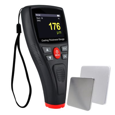 Mini Digital Metal Coating Thickness Gauge Car Paint Tester Automotive Tool High Definition Colored Screen Meter CTM-276